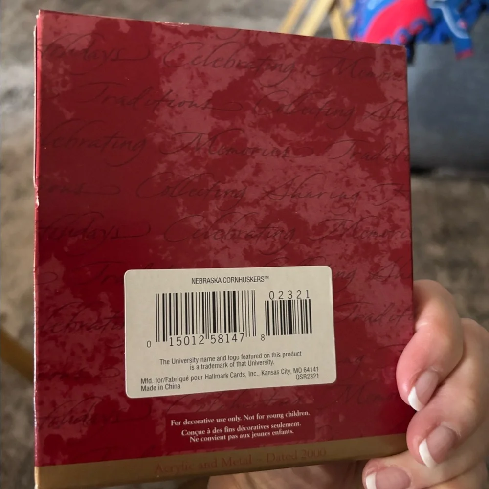 Hallmark Red Nebraska Ornament - Picture 12 of 15